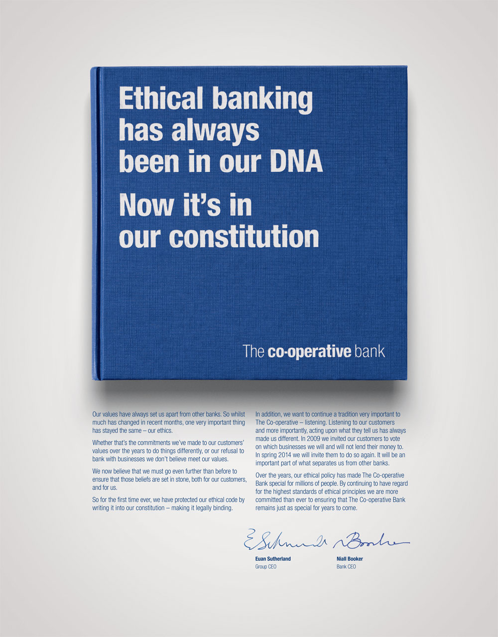 Bank DNA advert